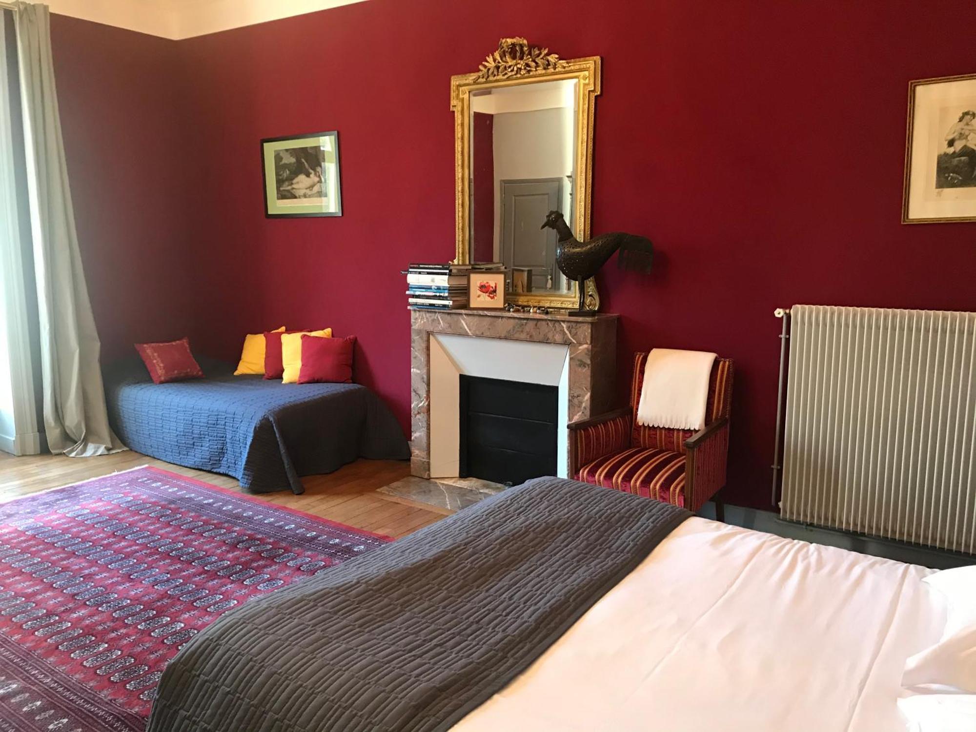 Château des Essards avec piscine et jacuzzi Langeais Chambre photo