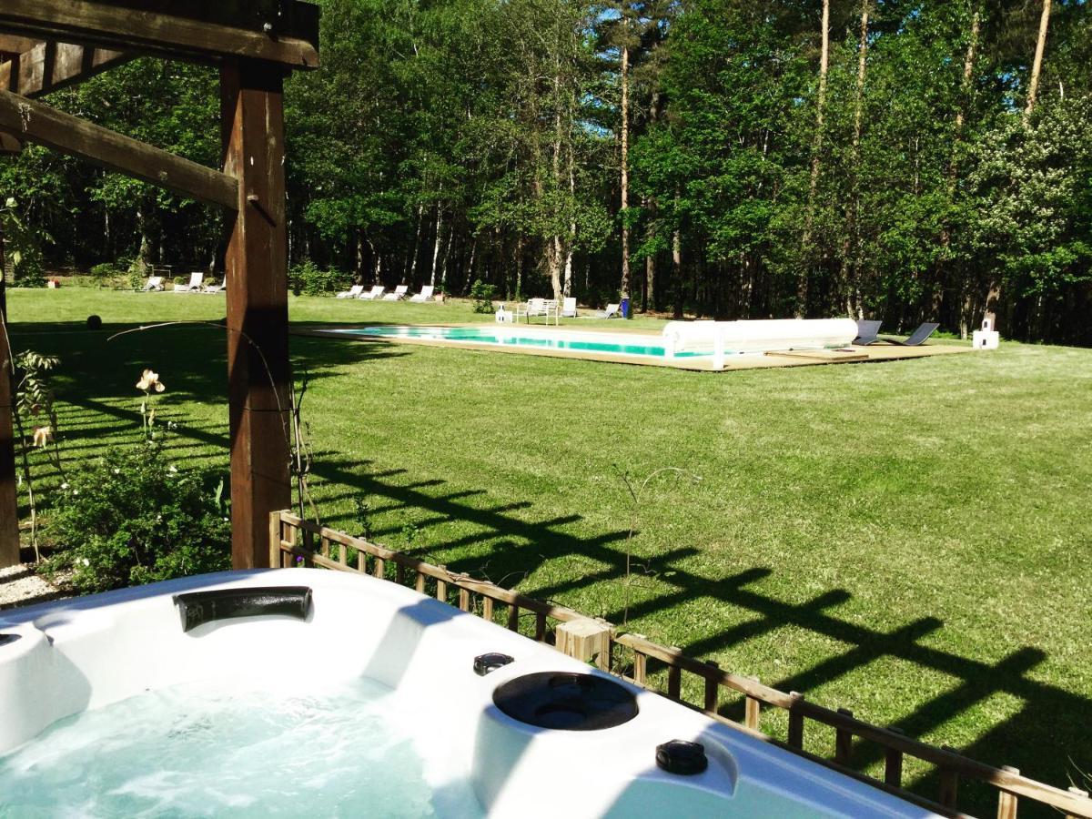 Château des Essards avec piscine et jacuzzi Langeais Extérieur photo