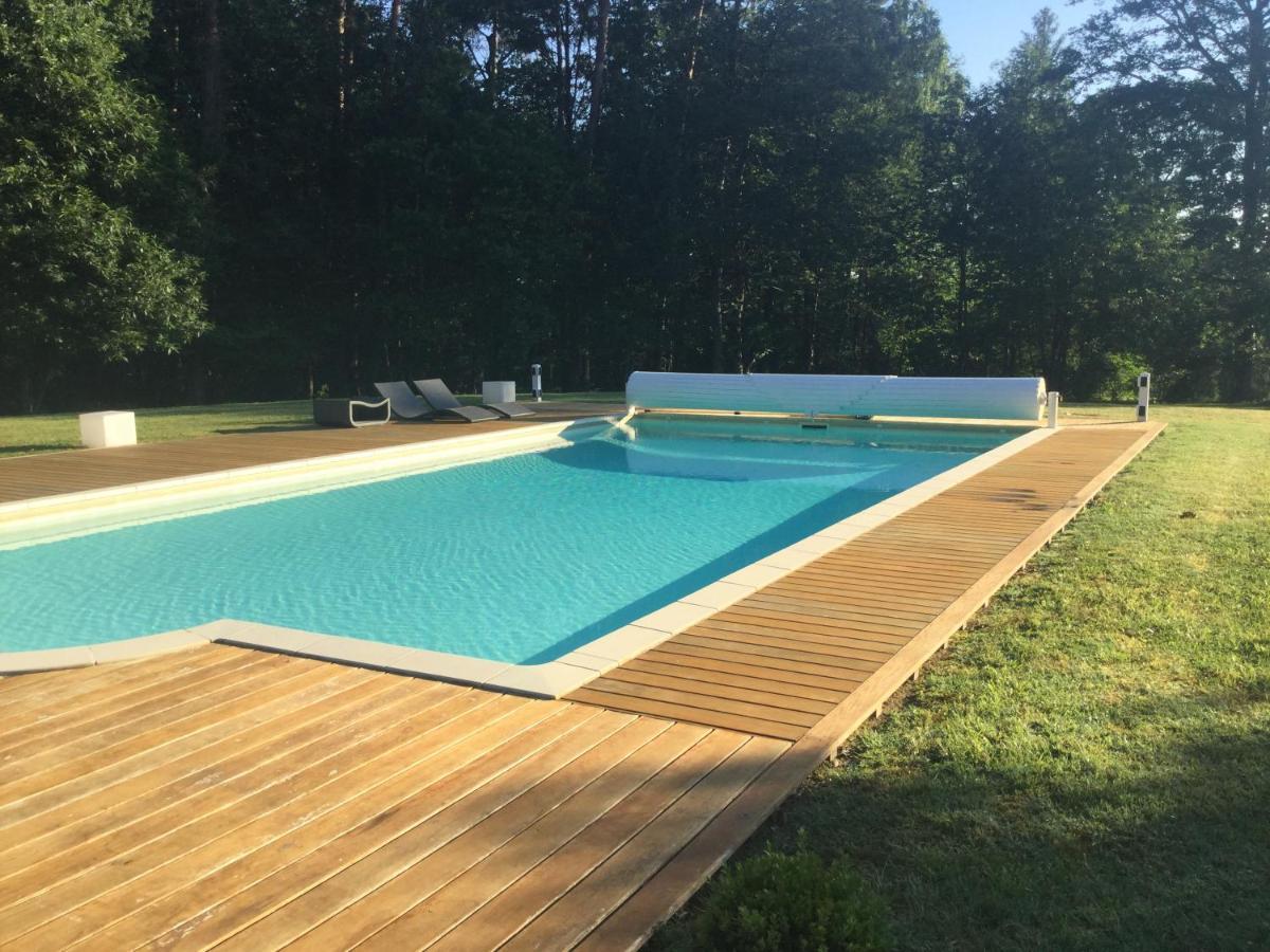 Château des Essards avec piscine et jacuzzi Langeais Extérieur photo